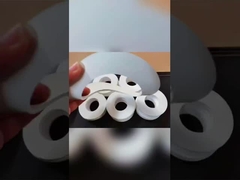 ASME B16.21 নন-মেটালিক পিটিএফই ফ্ল্যাট গ্যাসকেট হোয়াইট কালার ফ্ল্যাট ফেস পাইপ ফ্ল্যাঞ্জের জন্য