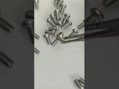 M2.5-0.45×6 মিনি রাউন্ড হেড ক্রস স্ক্রু বিস্তারিত শোকেস