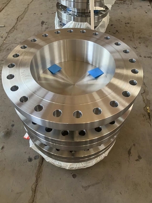 কেনা Butt-Welding Connection Forged Steel Flange Raised Face Carbon Steel Material SA105N+FINE GRAIN পাইপলাইন সিস্টেমের জন্য online manufacture