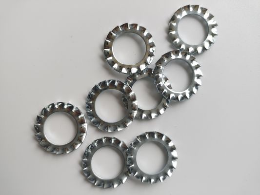 কেনা Anti-loosening Mechanism Serrated Lock Washers External Teeth অনলাইনে উৎপাদন
