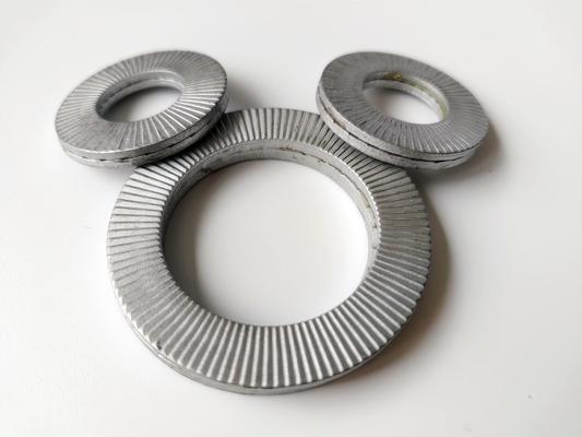 কেনা Double Fold Self-locking Washer in Accordance with DIN 25201 Requirements（Steel/Stainless Steel） অনলাইনে উৎপাদন