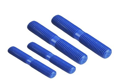 কেনা উচ্চ তাপমাত্রা প্রতিরোধী PTFE প্রলিপ্ত ডাবল এন্ডেড বোল্ট ডাবল নাট সহ বিভিন্ন উপাদান পাওয়া যায় online manufacture