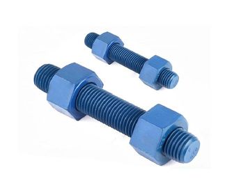 কেনা PTFE SS 304 316 ডাবল এন্ডেড বোল্ট, বাদাম সহ ফুল থ্রেড স্টাড বোল্ট online manufacture