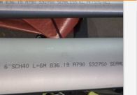 বিজোড় SCH10 ASTM A790 12 মি ডুপ্লেক্স স্টেইনলেস স্টিল পাইপ