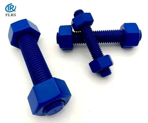 কেনা A193B7 A1942H PTFE সারফেস মেট্রিক ডাবল এন্ডেড স্টাডস, online manufacture