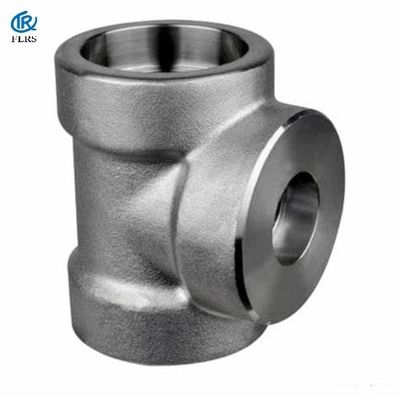 6000LB সমান টি ASME B16.11 নকল ইস্পাত পাইপ ফিটিং