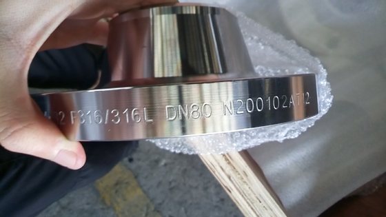A182 F316 ইন্ডাস্ট্রিয়াল ওয়েল্ডিং নেক ফ্ল্যাঞ্জ ডুপ্লেক্স মেটেরিয়াল গ্রেড